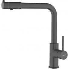 Смеситель для кухни AQUATEK Европа AQ1386MB однорычажный черный матовый Смеситель для кухни AQUATEK Европа AQ1386MB однорычажный черный матовый